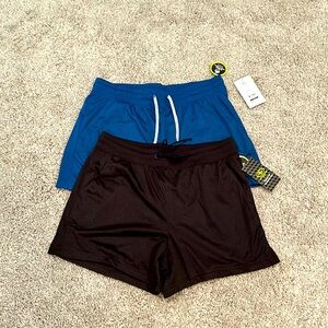 NWT women’s athletic works size medium shorts, set of 2